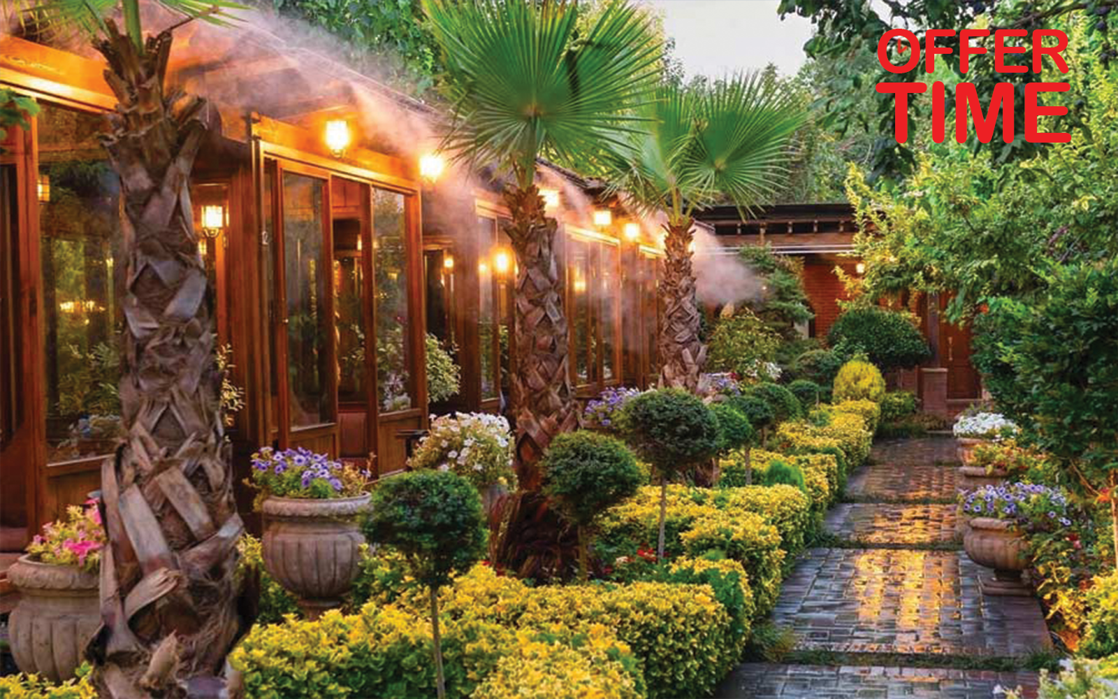 معرفی بهترین باغ رستوران غرب تهران